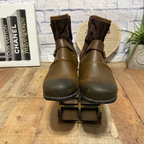 Otto's Leather Motorcycle Biker Boots - Picture 7 of 11